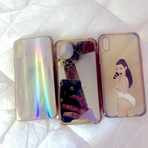 3 IPHONE X CASES